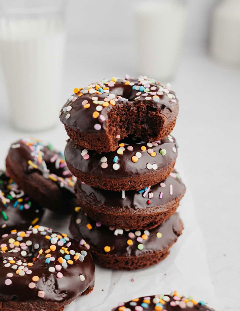 NIB Chocolate Doughnuts Recipe