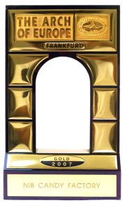 NIB Chocolate Award - The Arch of Europe - Frankfurt - Gold Award - 2007